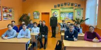 Профориентационная беседа с курсантом военной академии
