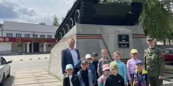 Экскурсія ў 72-гі гвардзейскі аб