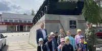 Экскурсія ў 72-гі гвардзейскі аб