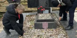 Учащиеся пионерской дружины имени К.К. Бадюли провели работы по благоустройству братской могилы