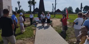 ТОРЖЕСТВЕННОЕ ОТКРЫТИЕ ПАМЯТНИКА ЖЕРТВАМ ВОЙНЫ