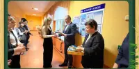 В нашей школе прошла торжественная линейка, посвящённая окончанию второй учебной четверти