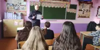 В школе прошла профориентационная встреча с сотрудником управления  внутренних дел Борисовского райисполкома