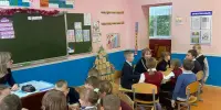 В школе прошла игра "Встречаем Новый год"