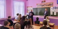 Профориентационная встреча с сотрудником милиции