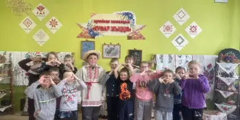 Второй день в лагере прошел как путешествие по станции патриотическая "Я - белорус!"