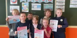 В преддверии открытия купального сезона для учащихся 1-3 классов прошел урок безопасности