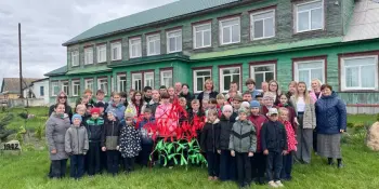 В рамках мероприятия, посвящённого памяти героев Великой Отечественной войны, у Аллеи памяти была проведена минута молчания