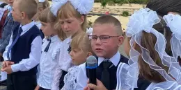 В нашей школе прошла торжественная линейка, посвящённая Дню знаний