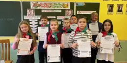 В 6 классе состоялось тематическое занятие в рамках программы "Я. МОЯ СЕМЬЯ. МОЯ РОДИНА", посвящённое теме "Как стать успешным?"